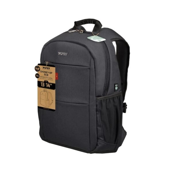 Port Designs ECO Sydney 13/14" Backpack - Black - Image 6