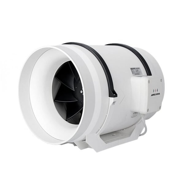 AMX 200mm Mixed Flow Industrial Inline Duct Fan