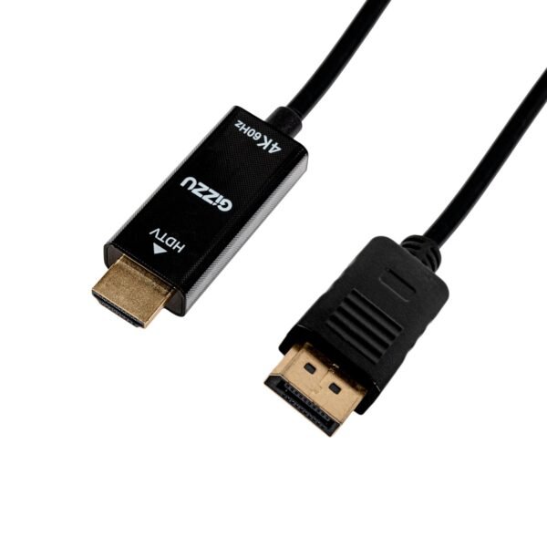 Gizzu 4K60Hz DisplayPort to HDMI Cable 1.5m