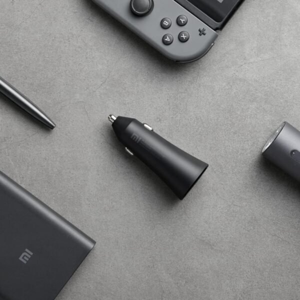 Xiaomi 37W Dual-Port Car Charger - Black - Image 4