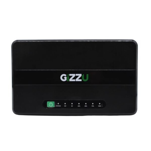 GIZZU 30W 32Wh 8800mAh Mini DC UPS Lithium - Black - Image 3