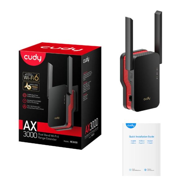 Cudy AX3000 WiFi Range Extender | Wall Plug - Image 5