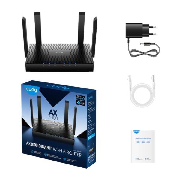 Cudy AX3000 Gigabit Wi-Fi 6 Mesh Router - Image 4