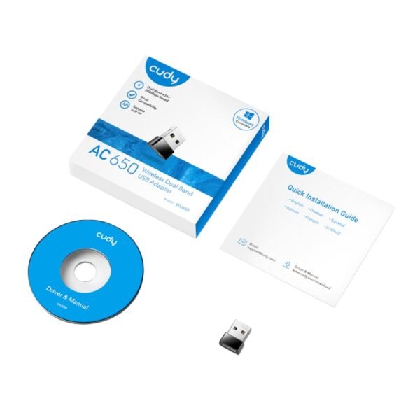 Cudy AC650 WiFi Mini USB Adapter - Image 5